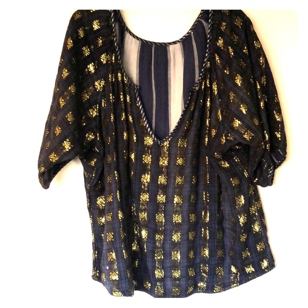 Ace and Jig reversible woman’s blouse